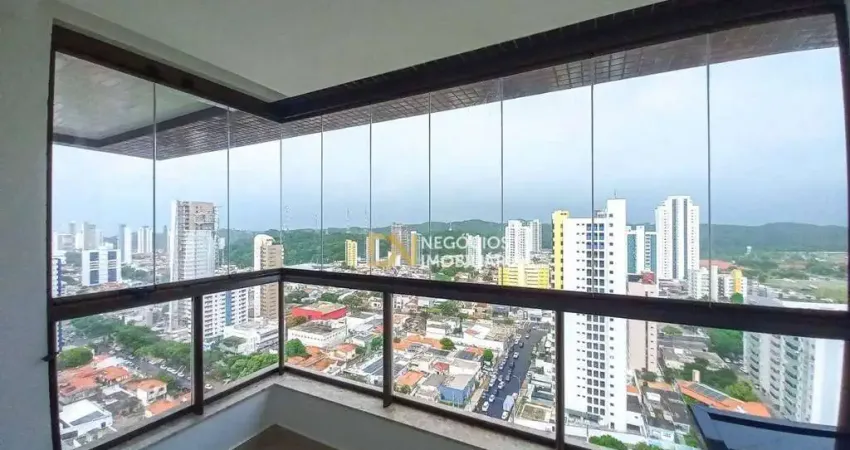 Apartamento em andar alto com 3 suítes e 4 vagas livres à venda, 120 m² por r$ 1.600.000 - tirol - natal/rn