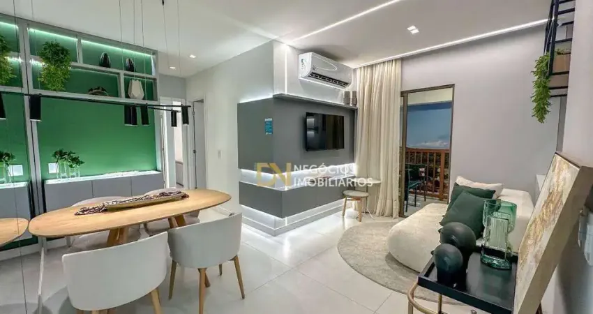 Apartamento com 2 dormitórios à venda, 59 m² por R$ 482.000,00 - Candelária - Natal/RN