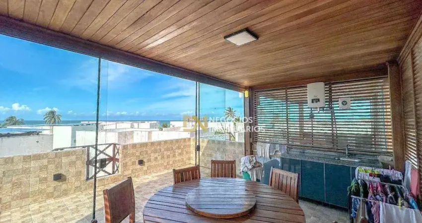 Apartamento Triplex com 3 dormitórios à venda, 108 m² por R$ 380.000,00 - Maracajaú - Maxaranguape/RN