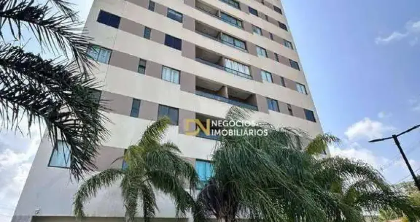 Apartamento com 2 dormitórios para alugar, 52 m² por r$ 3.500/ano - ponta negra - natal/rn