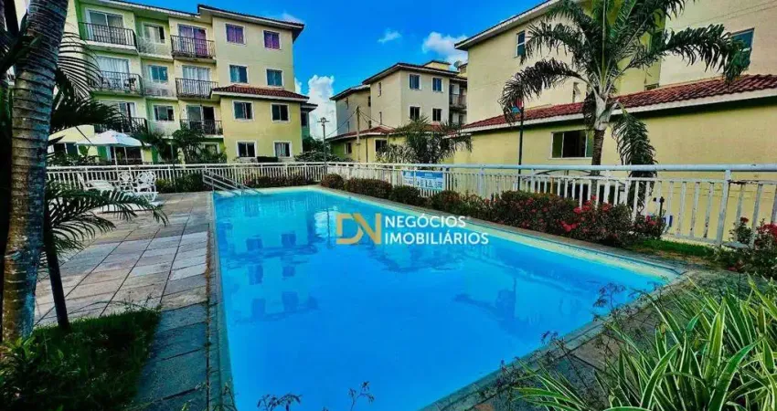 Apartamento com 2 dormitórios à venda, 57 m² por r$ 225.000,00 - parque das árvores - parnamirim/rn