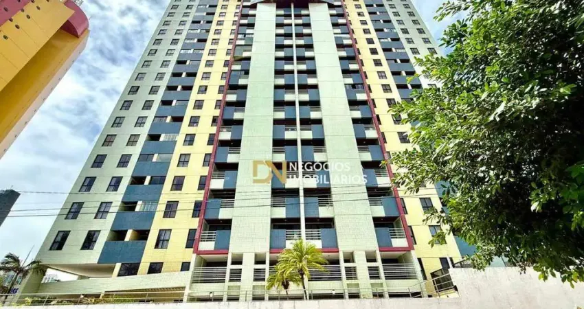 Flat mobiliado em ponta negra, 43 m² por r$ 370.000 - ponta negra - natal/rn