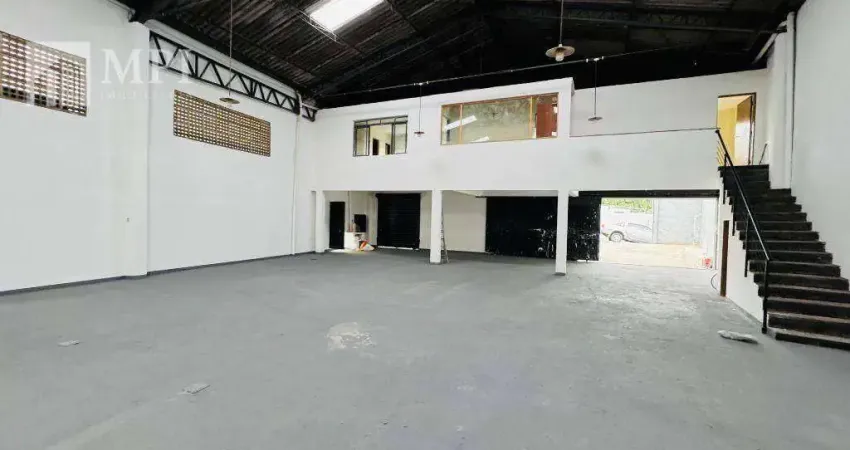 Galpão, 800 m² - venda por r$ 4.400.000,00 ou aluguel por r$ 19.700,00/mês - vila amália - são paulo/sp