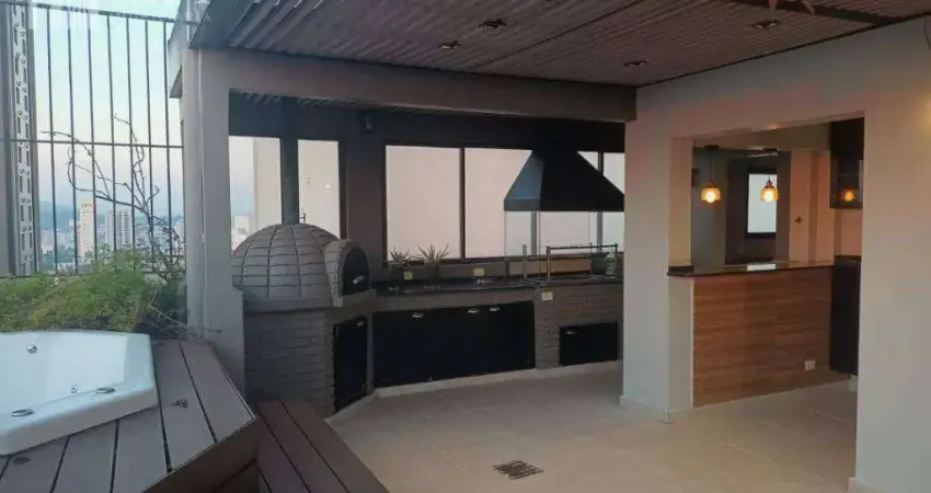 Cobertura com 3 dormitórios à venda, 236 m² por r$ 1.800.000,00 - santa teresinha - são paulo/sp