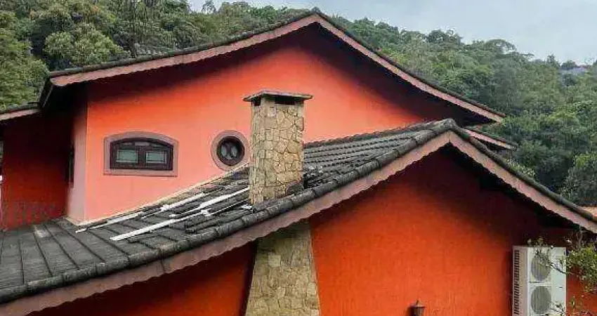 Sobrado com 4 dormitórios, 790 m² - venda por r$ 5.200.000,00 ou aluguel por r$ 13.888,14/mês - condomínio alpes da cantareira - mairiporã/sp