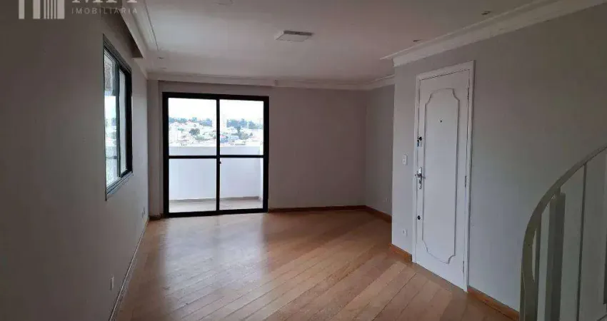 Cobertura com 3 dormitórios, 204 m² - venda por r$ 985.000,00 ou aluguel por r$ 8.000,00/mês - chácara do encosto - são paulo/sp