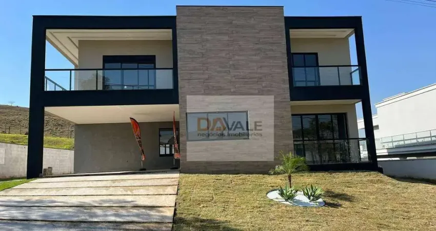 Linda casa com 5 dormitórios à venda, 500 m² por r$ 2.350.000 - condomínio terras de santa mariana - caçapava/sp