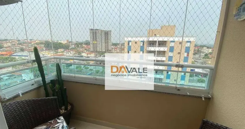 Apartamento com acabamento maravilhoso com 2 dormitórios à venda, 60 m² por r$ 385.000,00 - centro av brasil - caçapava/sp