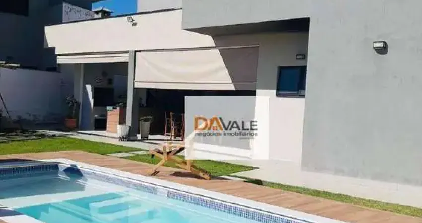 Maravilhosa casa com 3 suítes com ar condicionado e excelente área gourmet com ilha e piscina