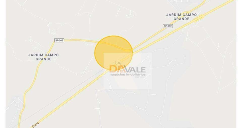 Terreno à venda, 48983 m² por R$ 3.670.000,00 - Jardim Campo Grande - Caçapava/SP