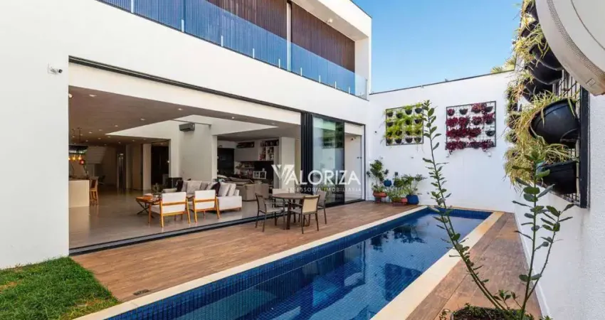 Casa com 4 dormitórios à venda, 662 m² por r$ 5.500.000,00 - condomínio sunset - sorocaba/sp