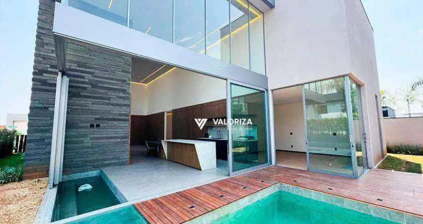 Casa com 4 dormitórios à venda, 320 m² por r$ 3.450.000,00 - alphaville nova esplanada - votorantim/sp