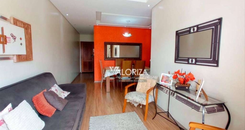 Apartamento com 3 quartos, sendo 1 suíte à venda, 74 m² por R$ 385.000 - Jardim Nova Manchester - Sorocaba/SP