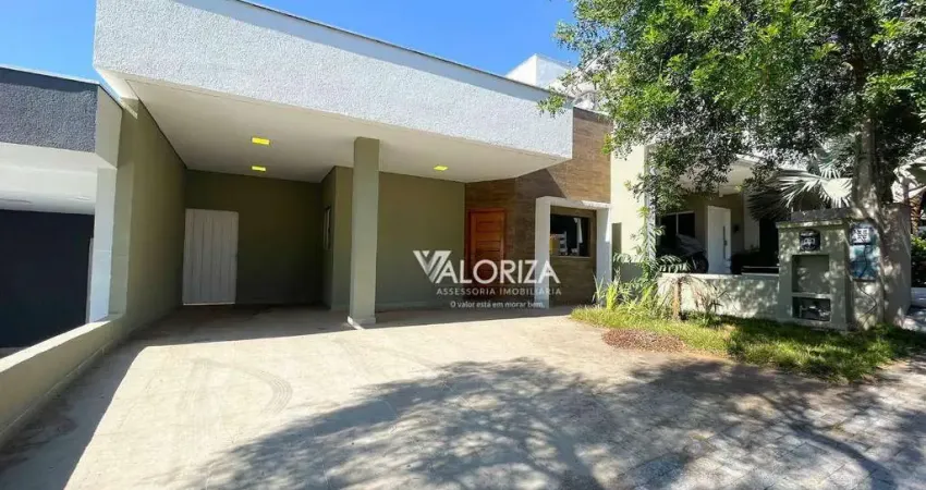 Casa com 3 quartos, sendo 1 suíte, 130 m² - venda por r$ 800.000 ou aluguel por r$ 5.831/mês - condomínio golden park alfa - sorocaba/sp