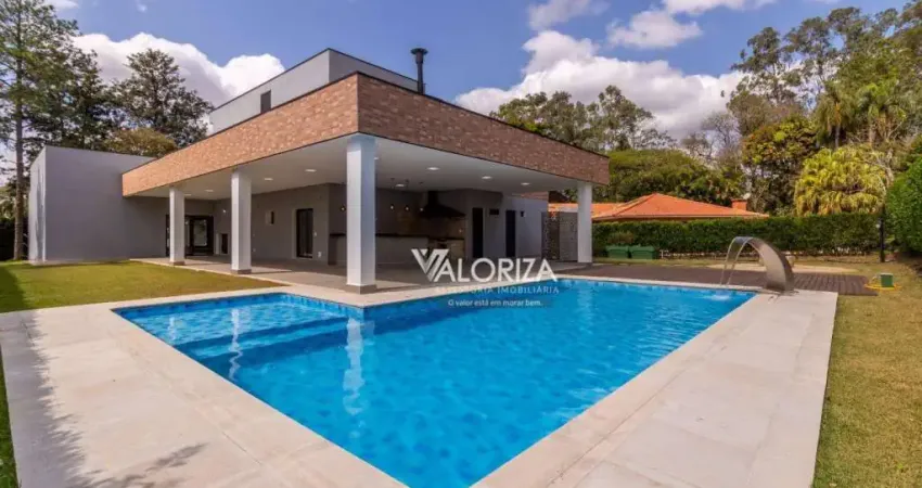 Casa com 4 dormitórios à venda, 453 m² por R$ 4.390.000,00 - Condomínio Lago Azul - Araçoiaba da Serra/SP