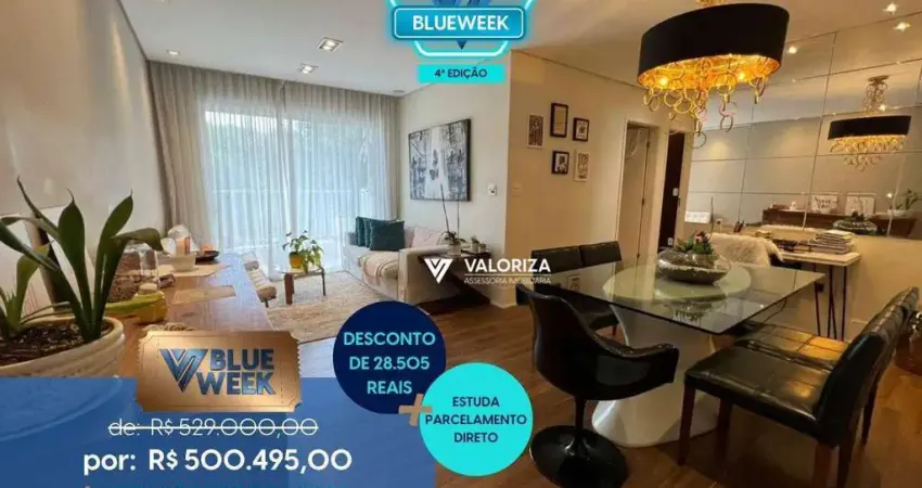 Apartamento com 3 dormitórios à venda, 87 m² por r$ 500.495,00 - condomínio la vista guadalaja - sorocaba/sp