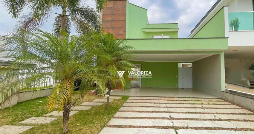 Casa com 3 dormitórios para alugar, 193 m² por r$ 7.472,00/mês - condomínio ibiti reserva - sorocaba/sp