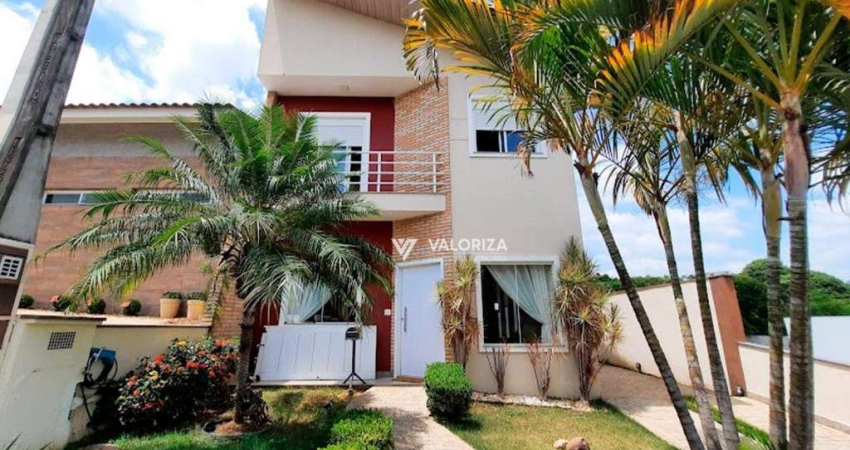 Casa com 3 dormitórios à venda, 206 m² - Residencial Flores - Sorocaba/SP