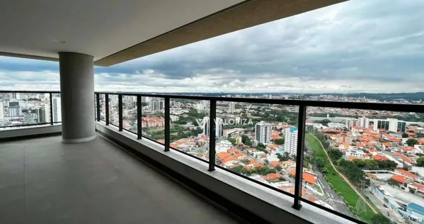 Apartamento com 4 dormitórios à venda, 173 m² - jardim faculdade - sorocaba/sp