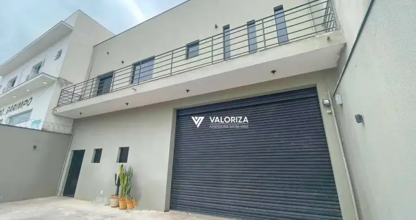 Galpão para alugar, 250 m² por r$ 6.735,00/mês - parque jataí - votorantim/sp