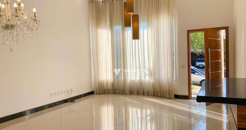 Casa com 3 dormitórios para alugar, 190 m² por R$ 6.095,00/mês - Condomínio Golden Park Alpha - Sorocaba/SP