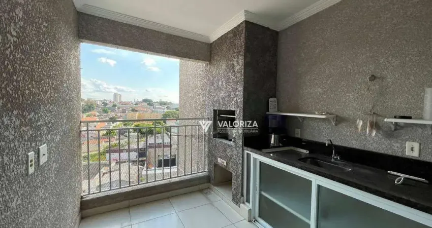 Apartamento com 3 dormitórios para alugar, 72 m² por R$ 3.622,00/mês - Condomínio Edifício Residencial Zoncolan - Sorocaba/SP