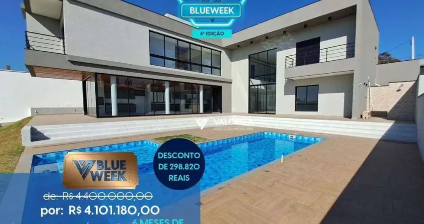 Casa com 4 dormitórios à venda, 470 m² por r$ 4.101.180,00 - condomínio fazenda imperial sorocaba - sorocaba/sp