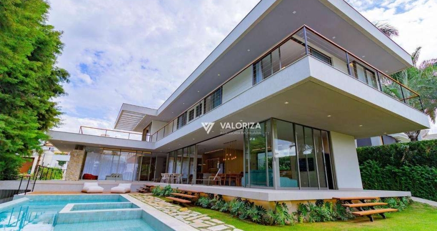 Casa com 5 dormitórios, 704 m² - venda por R$ 8.490.000,00 ou aluguel por R$ 43.750,00/mês - Condomínio Fazenda Imperial Sorocaba - Sorocaba/SP
