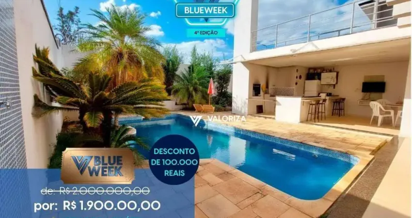 Casa com 3 dormitórios à venda, 350 m² por r$ 1.900.000,00 - condomínio mont blanc - sorocaba/sp