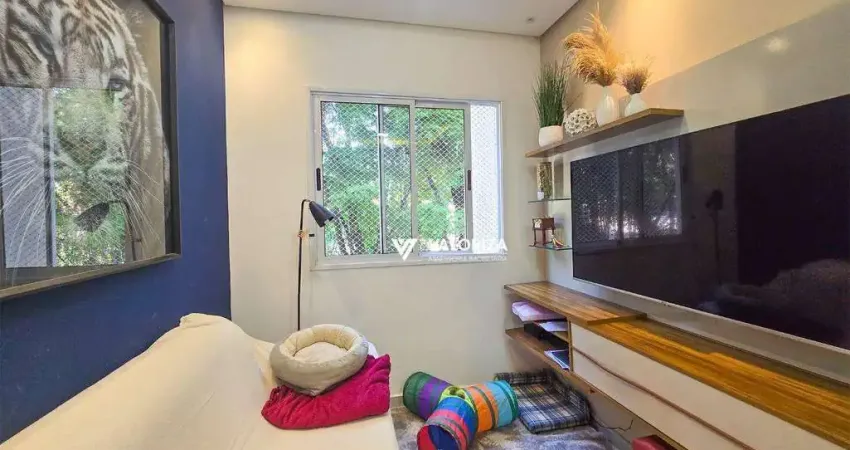 Apartamento com 2 dormitórios à venda, 54 m² por r$ 330.000,00 - condomínio bosque são paulo - sorocaba/sp