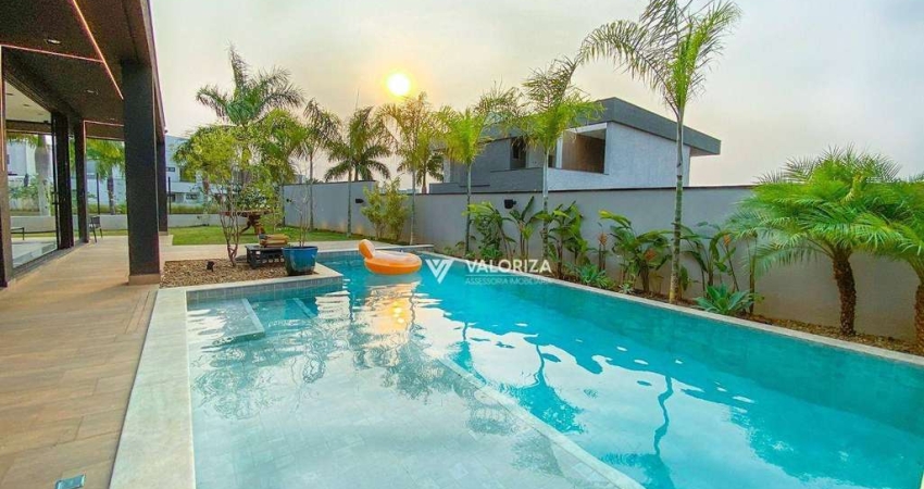Casa com 5 dormitórios, 450 m² - venda por R$ 4.400.000,00 ou aluguel por R$ 32.075,00/mês - Alphaville Nova Esplanada - Votorantim/SP