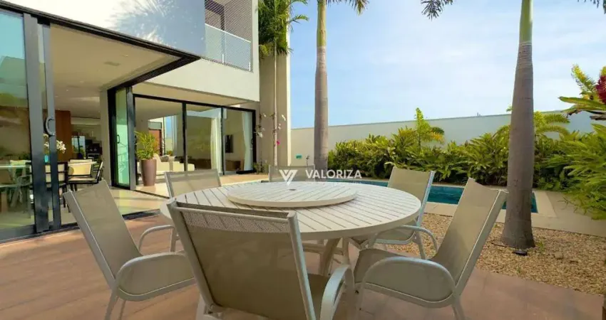 Casa com 3 dormitórios à venda, 351 m² por r$ 3.400.000,00 - alphaville nova esplanada - votorantim/sp