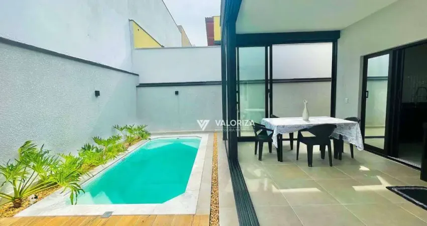 Casa com 3 quartos à venda, 155 m² por R$ 1.180.000 - Condomínio Campos do Conde - Sorocaba/SP