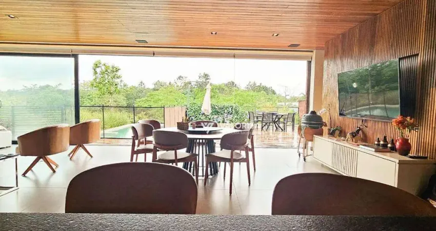 Casa com 3 dormitórios à venda, 273 m² por r$ 3.000.000,00 - condomínio villas do golfe - itu/sp