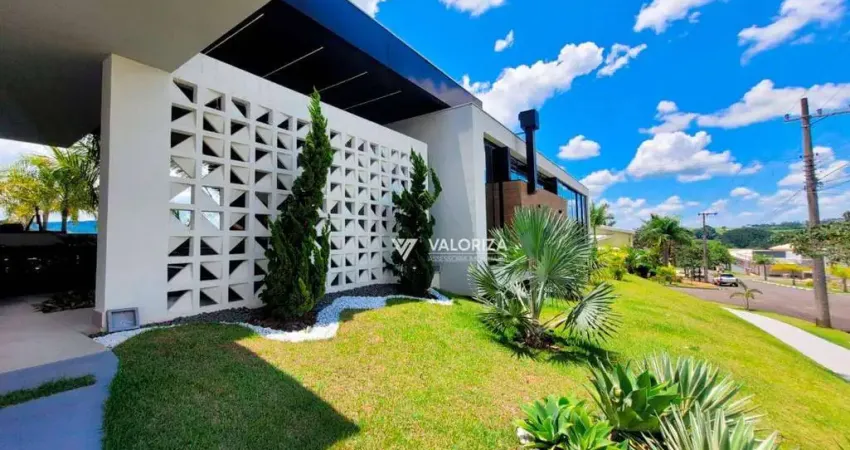 Casa com 3 dormitórios à venda, 618 m² por r$ 4.200.000,00 - condomínio saint charbel - araçoiaba da serra/sp