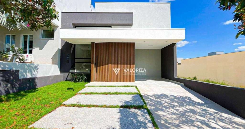 Casa com 3 dormitórios à venda, 115 m² por R$ 840.000,00 - Condomínio Terras de São Francisco - Sorocaba/SP