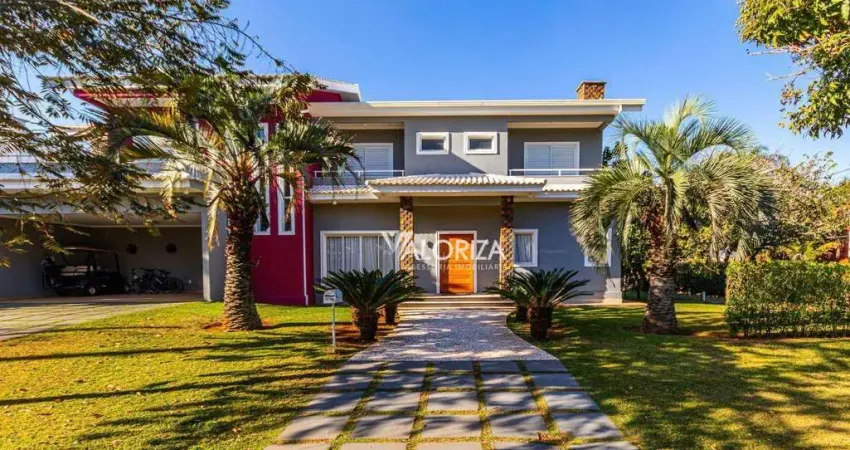 Casa com 5 dormitórios à venda, 720 m² por R$ 5.000.000,00 - Lago Azul Condomínio e Golfe Clube - Araçoiaba da Serra/SP