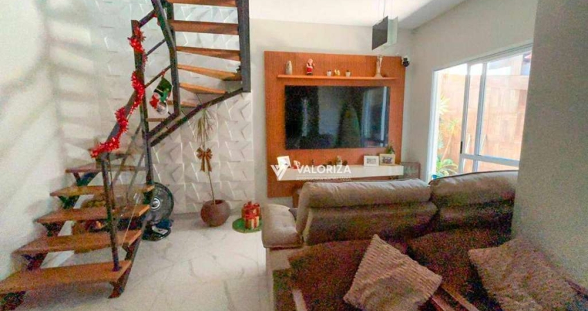 Casa com 3 dormitórios à venda, 109 m² por R$ 790.000,00 - Condomínio Arte de Viver - Sorocaba/SP
