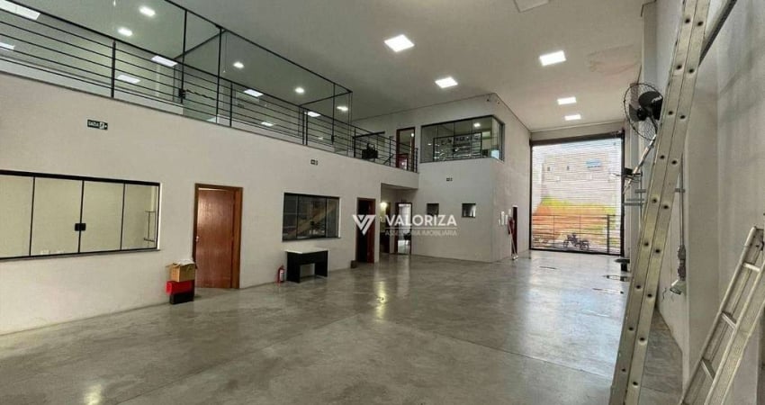 Galpão para alugar, 360 m² por r$ 10.300,00/mês - jardim do paço - sorocaba/sp