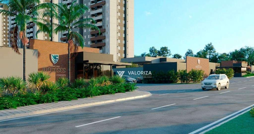Apartamento com 2 dormitórios à venda, 60 m² por R$ 350.000,00 - Parque dos Ingleses - Sorocaba/SP