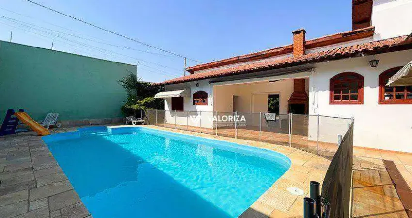 Casa com 5 quarto para alugar, 660 m² por r$ 15.000/mês - jardim refúgio - sorocaba/sp
