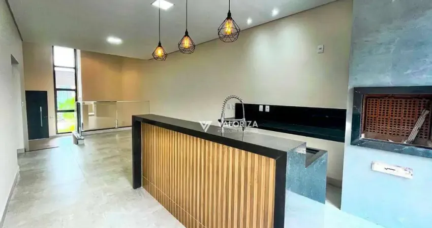 Casa com 3 dormitórios à venda, 154 m² por R$ 970.000,00 - Condomínio Campos do Conde - Sorocaba/SP