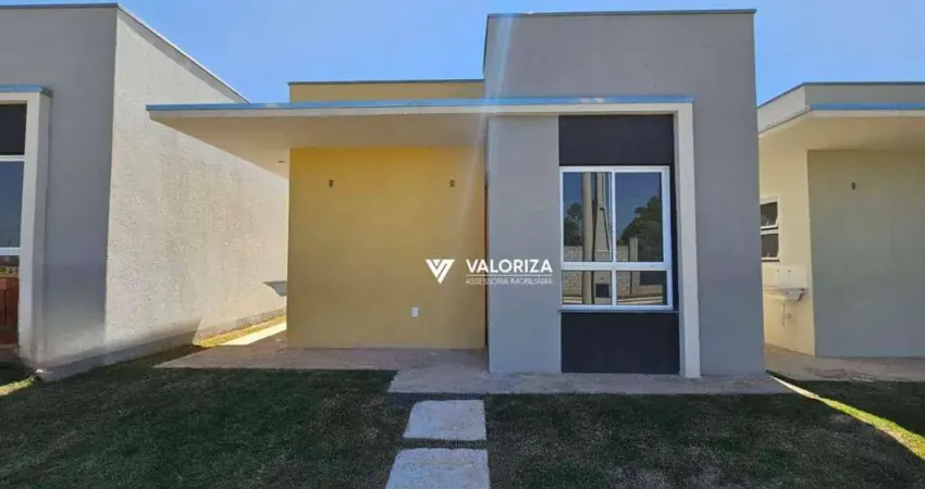 Casa com 2 dormitórios à venda, 55 m² por r$ 450.000,00 - condomínio villa magari - sorocaba/sp