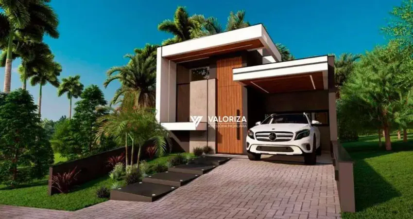 Casa com 3 quartos, sendo 1 suíte à venda, 103 m² por R$ 735.000 - Condomínio Villagio Ipanema I - Sorocaba/SP