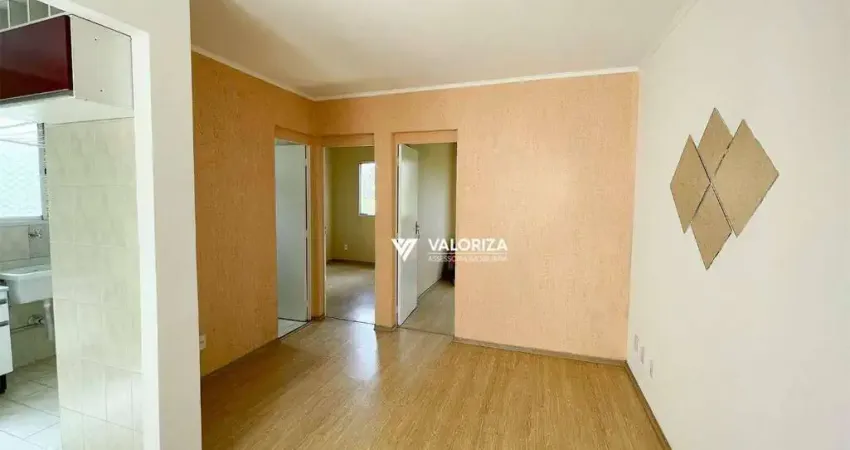 Apartamento com 2 dormitórios para alugar, 47 m² por R$ 1.472,00/mês - Jardim Guadalajara - Sorocaba/SP