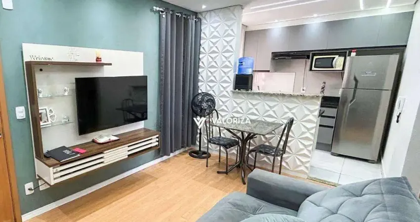 Apartamento com 2 dormitórios à venda, 47 m² por r$ 230.000,00 - central parque sorocaba - sorocaba/sp