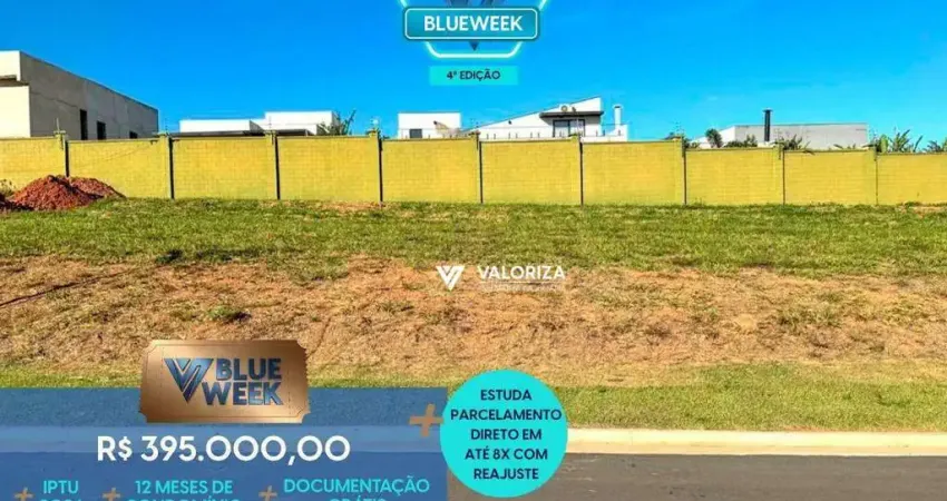 Terreno à venda, 300 m² por r$ 395.000,00 - alphaville - votorantim/sp