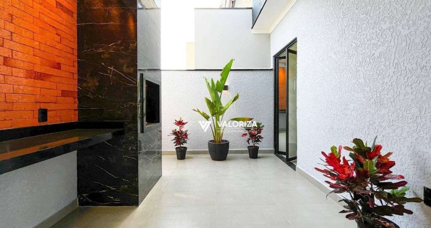 Casa com 3 dormitórios à venda, 105 m² por R$ 720.000,00 - Condomínio Residencial Villaggio Ipanema I - Sorocaba/SP