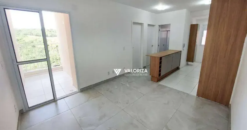 Apartamento com 2 dormitórios para alugar, 47 m² por R$ 2.477,00/mês - Jardim Gutierres - Sorocaba/SP