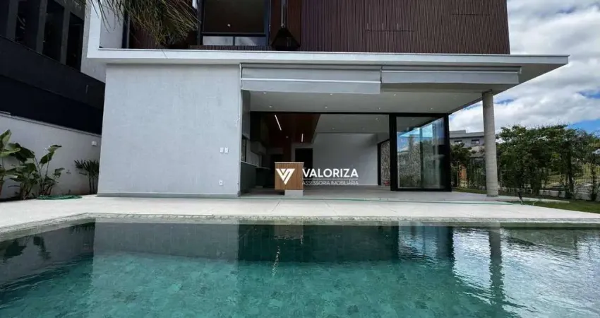 Casa com 5 dormitórios à venda, 394 m² por r$ 4.200.000,00 - alphaville nova esplanada - votorantim/sp